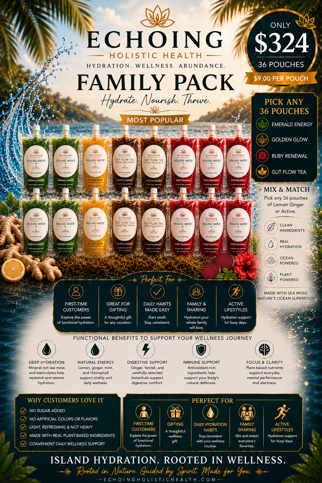 36-Pack Functional Hydration Bundle